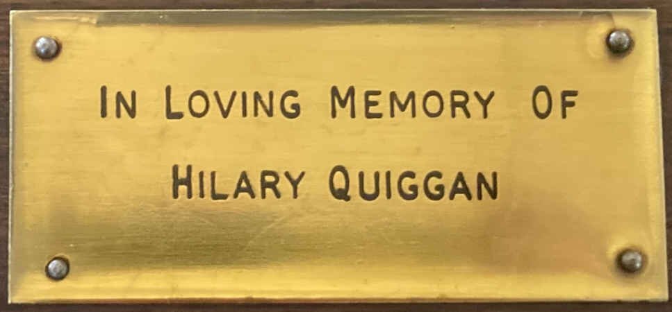 QUIGGAN Hilary