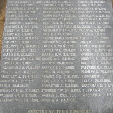 03. MEMORIAL TO MEMBERS OF THE NATAL MOUNTED POLICE AND NATAL POLICE