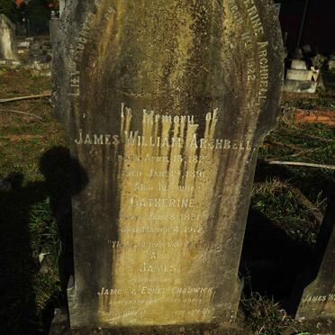 ARCHBELL James William 1823-1891 & Catherine 1831-1917 :: ARCHBELL James