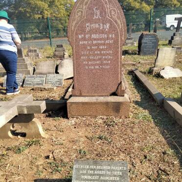 ADDISON W.H.1820-1905 :: MALE Constance Spong -1953