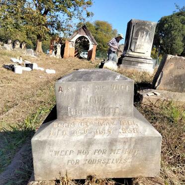 BADGER Jane nee WOOD 1861-1938