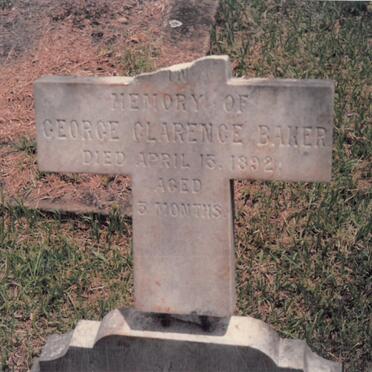 BAKER George Clarence -1892