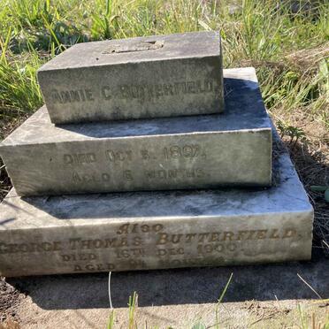 BUTTERFIELD George Thomas -1900 :: BUTTERFIELD Annie C. -1897