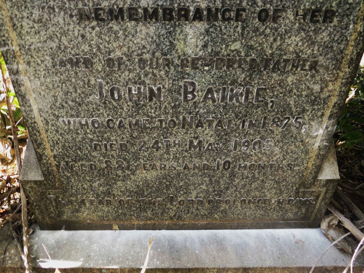 BAIKIE John 1875-1905 & Henrietta Wares -1890 _2