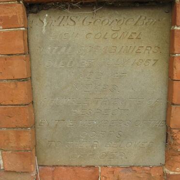 BAR T.S. George -1857