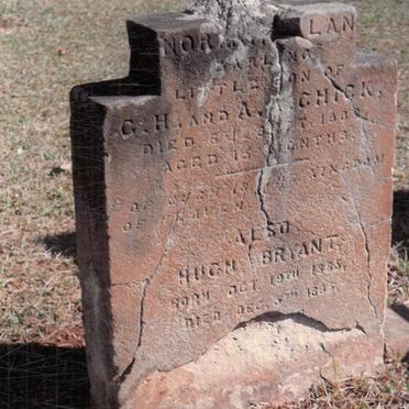 CHICK Norman Allan -1882 :: CHICK Hugh Bryant 1885-1888