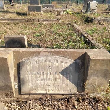 CARBUTT Elizabeth Grace -1936