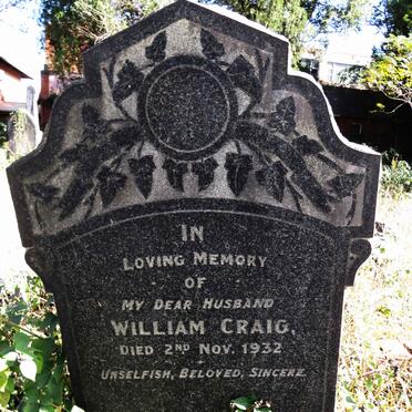 CRAIG William -1932