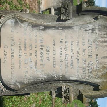 CLARKE William Andrew -1927 :: CLARKE Cecil Evelyn -1911