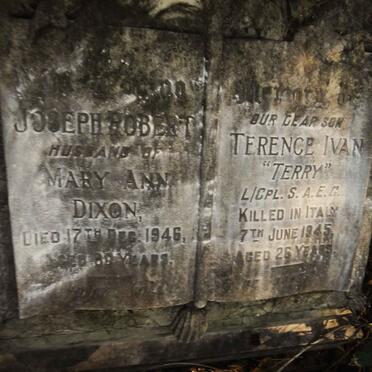 DIXON Joseph Robert -1946 :: DIXON Terence Ivan -1945