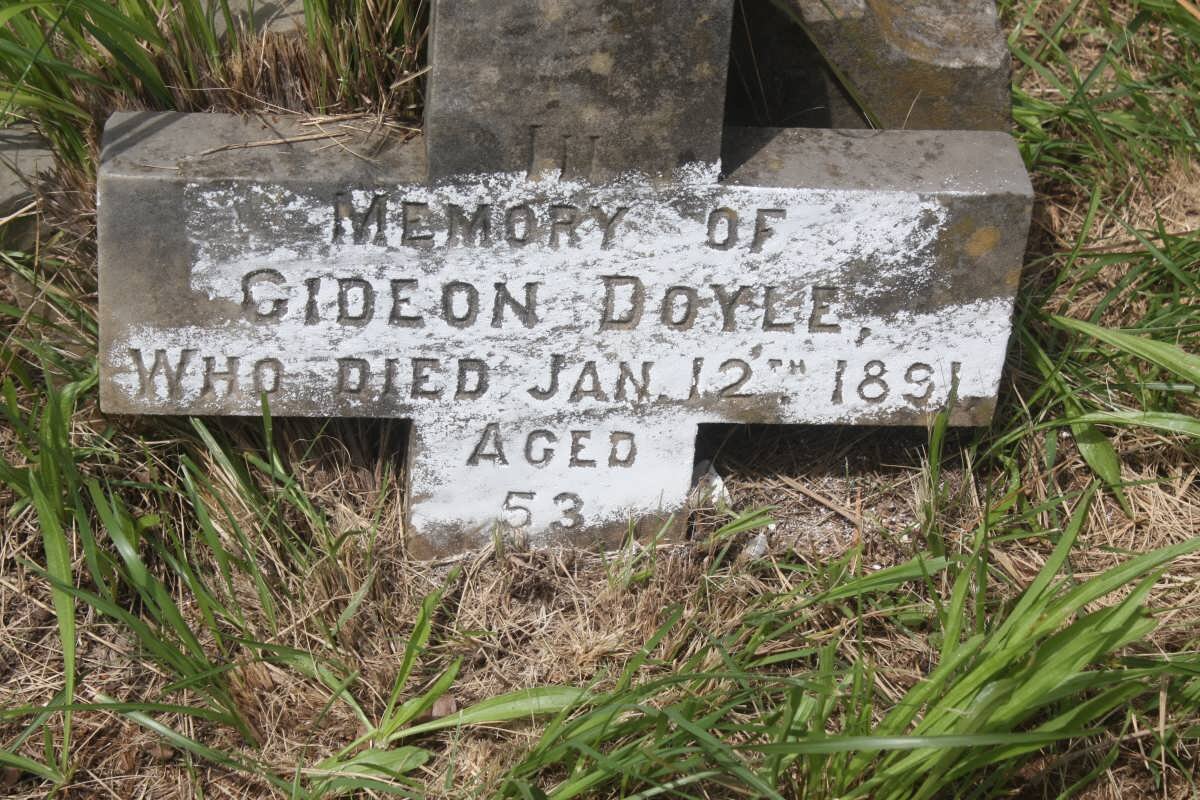 DOYLE Gideon -1891