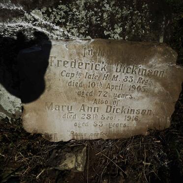DICKINSON Frederick -1905 & Mary Ann -1916