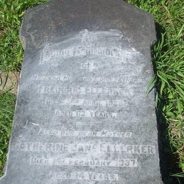 ELLERKER Frederic -1929 &amp; Catherine Jane -1937