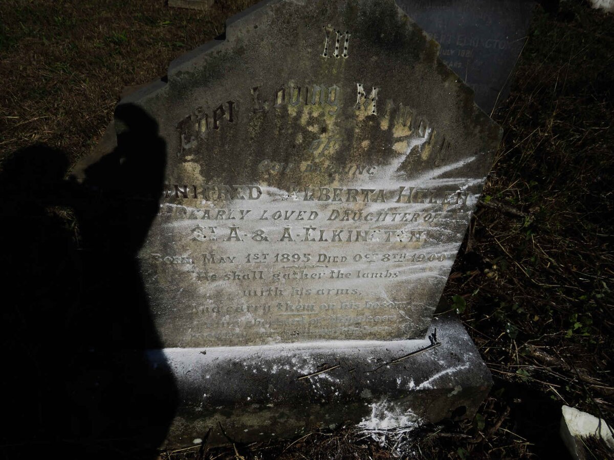 ELKINGTON Winifred Alberta Helen 1895-1900