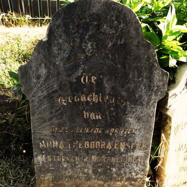 ENSLIN Jan Adriaan 1837-1921 :: ENSLIN Anna Theodora -1921 _2