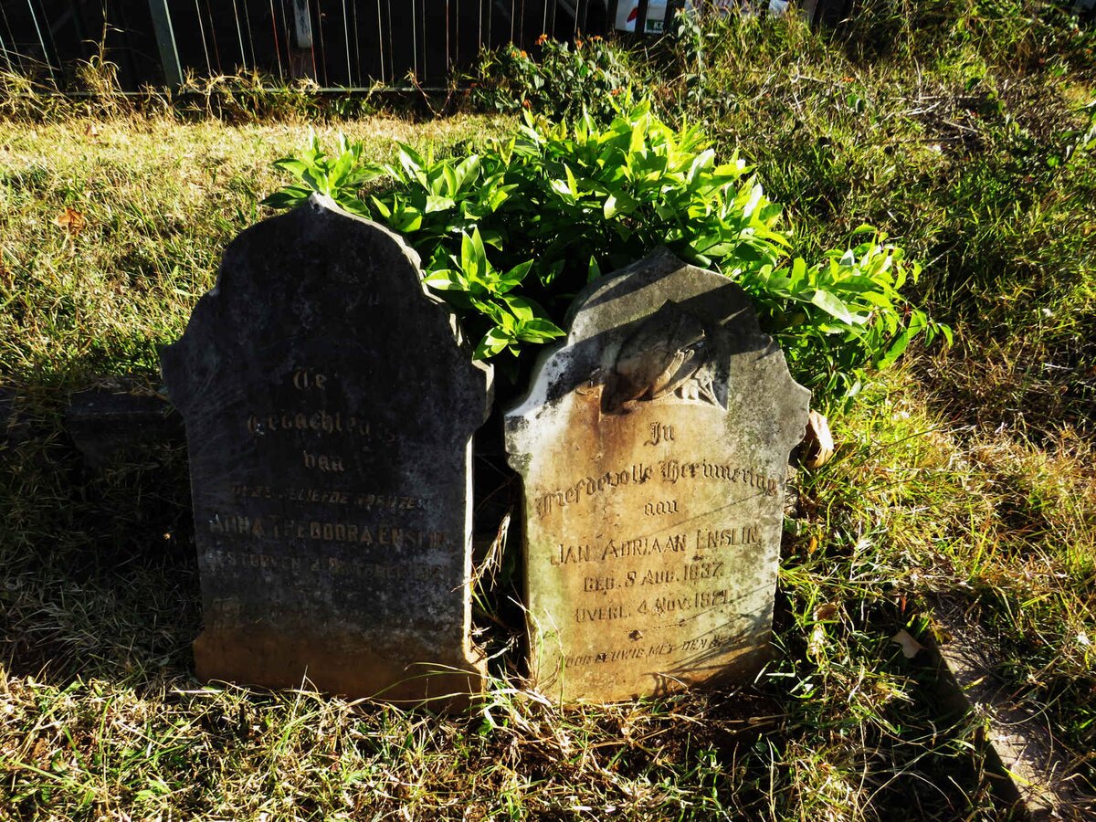 ENSLIN Jan Adriaan 1837-1921 :: ENSLIN Anna Theodora -1921 _1