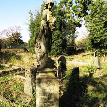 GAVIN Mary Anne nee BIRNIE -1925