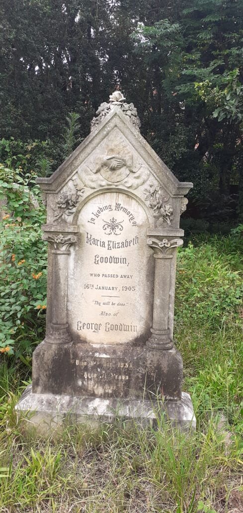 GOODWIN George -19?? &amp; Maria Elizabeth -1905