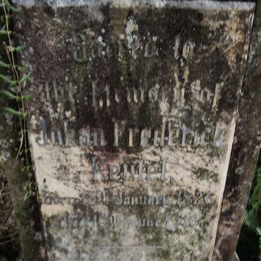 KEYTEL Johan Frederick 1826-1916