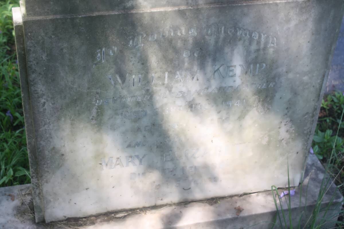 KEMP William -1941 &amp; Mary Elizabeth