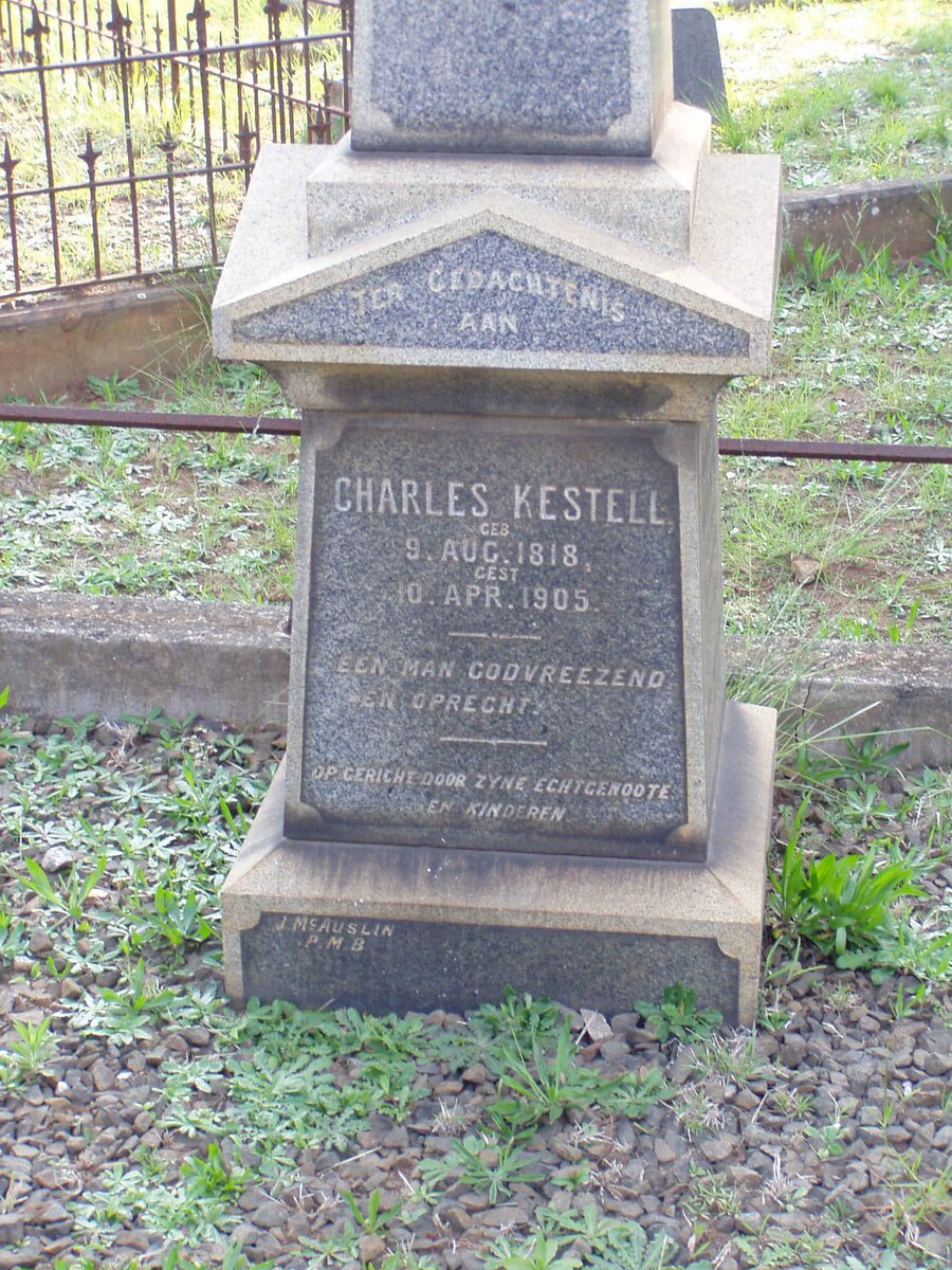 KESTELL Charles 1818-1905