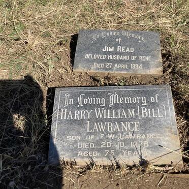 LAWRANCE Harry William -1978 :: READ Jim -1993