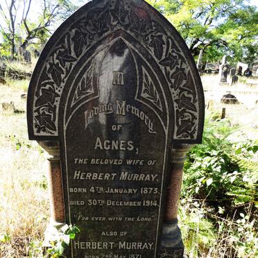 MURRAY Herbert 1871-1948 & Agnes 1873-1914
