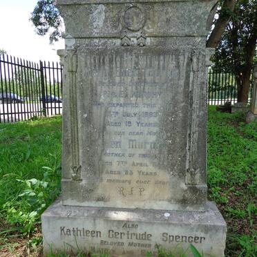 MURPHY Ellen -1926 :: MURPHY Mary Ellen -1883 :: SPENCER Kathleen Gertrude