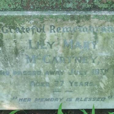 McCARTNEY Lily Mary -1958
