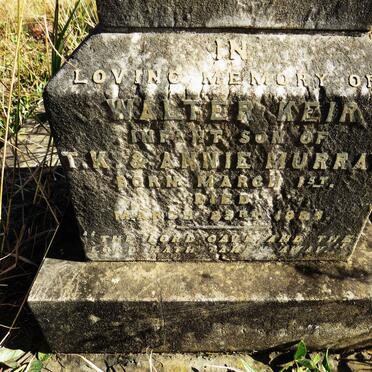 MURRAY Walter Keir -1883