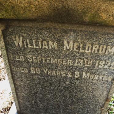 MELDRUM William -1925