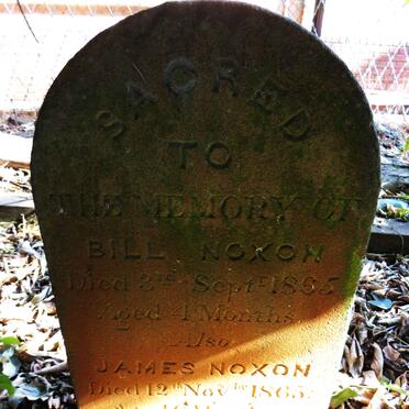 NOXON Bill -1865 :: NOXON James -1865