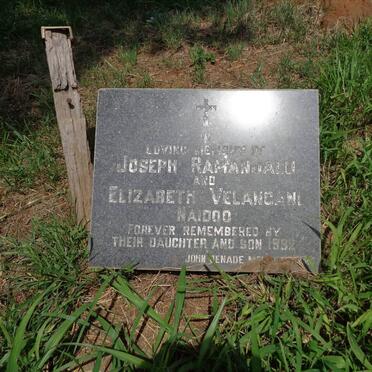 NAIDOO Joseph Ramanjalu &amp; Elizabeth Velancani 