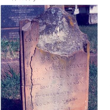 PRATT Frances Elizabeth -1874