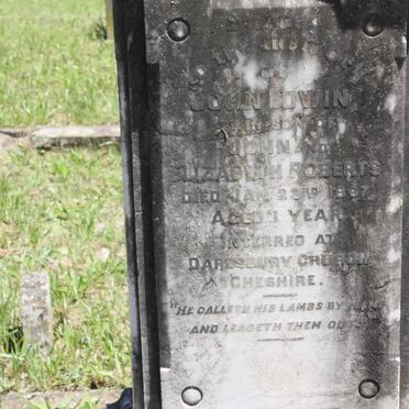 ROBERTS John Edwin -1867