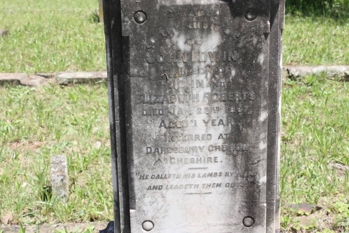 ROBERTS John Edwin -1867