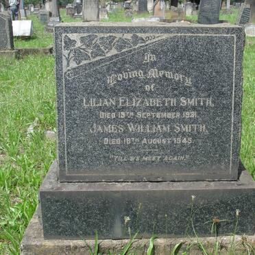 SMITH James William -1945 &amp; Lilian Elizabeth -1931