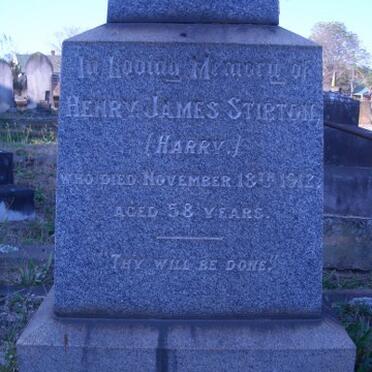 STIRTON Henry James -1912