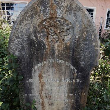 SINCLAIR John Frederick -1903