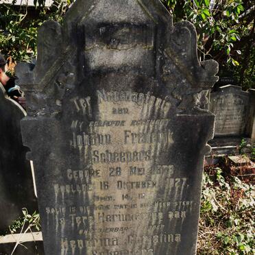 SCHEEPERS Johann Frederik 1873-1927 & Hendrina Christina 1874-1944