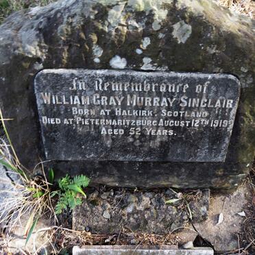 SINCLAIR William Gray Murray -1919