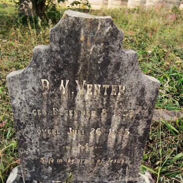 VENTER Pieter Willem 1839-1905