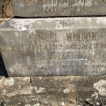 WINDOW Samuel -1892