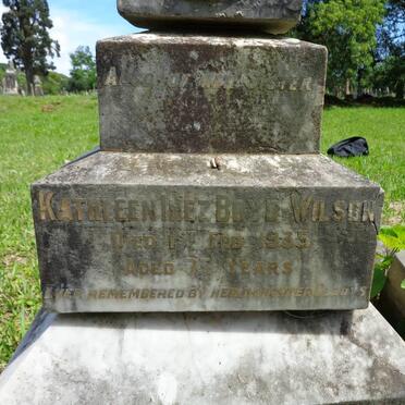 WILSON Kathleen Inez Boyd -1935