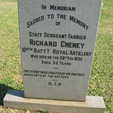 CHENEY Richard -1895