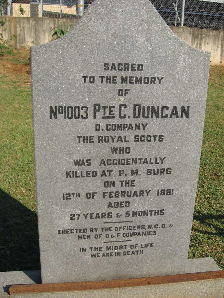 DUNCAN C. -1891