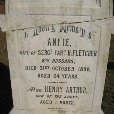 FLETCHER H. Annie -1898 :: FLETCHER Henry Arthur