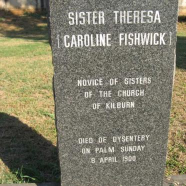 FISHWICK Caroline -1900