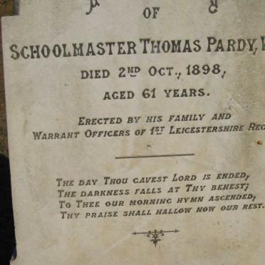 ? Thomas Pardy -1898