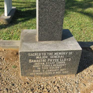 LLOYD Banastre Pryce 1827-1882